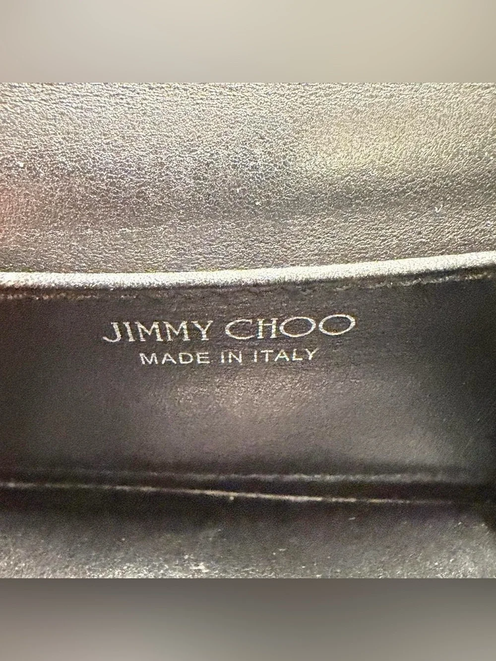Jimmy Choo Black mini Paris bag